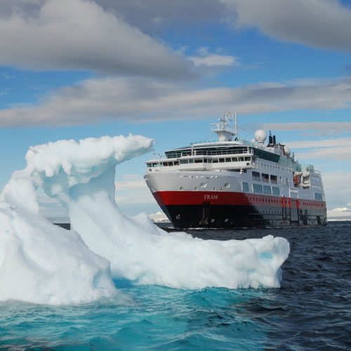 MS Fram in Antarctica